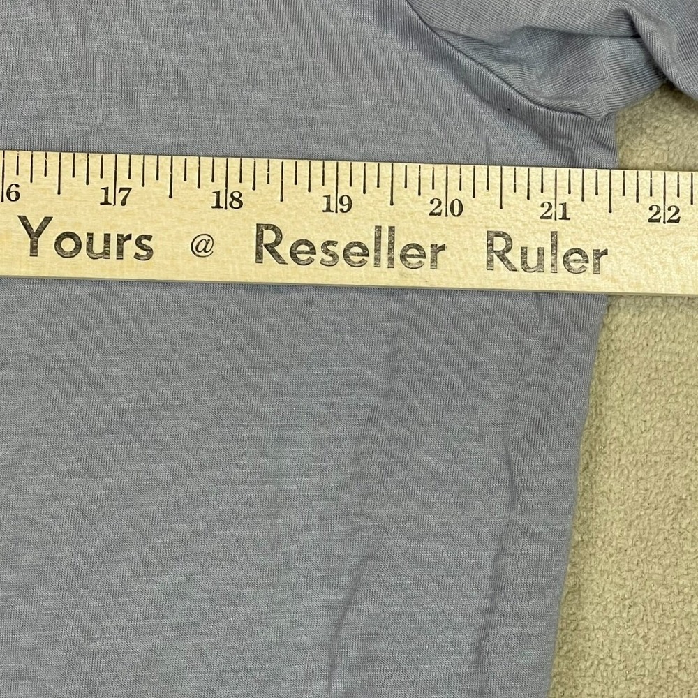 Ted Baker London Polo Shirt Mens 5 XL Gray Short Sleeve Chest Pocket RN95229 - Picture 5 of 8